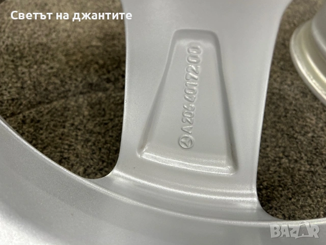 Джанти 17 Цола Mercedes C klass W204 W205 W206 Спорт Пакет Оригинални , снимка 8 - Гуми и джанти - 53613512