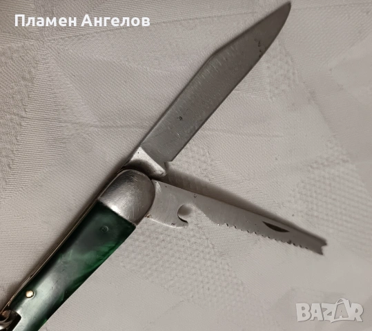 Българска ножка, сгъваемо, джобно ножче "Буковец" , снимка 6 - Антикварни и старинни предмети - 53671597