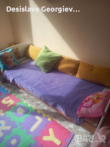 Детско легло с матрак, снимка 4 - Мебели за детската стая - 45302654