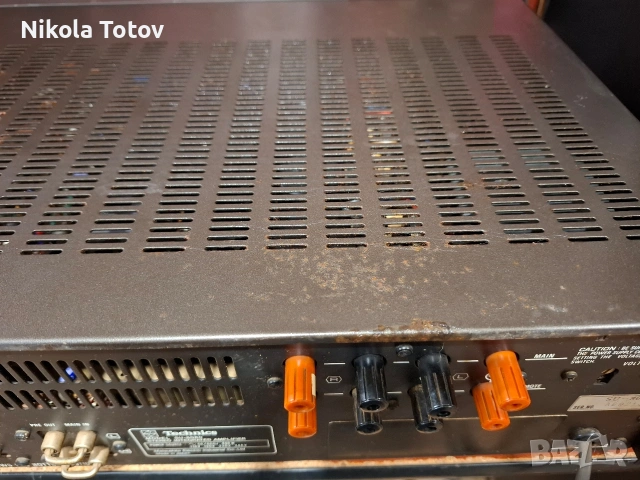 Продава се усилвател Technics SU-8080. , снимка 6 - Ресийвъри, усилватели, смесителни пултове - 54060221