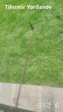 Ръжен за пещ, ковано желязо., снимка 9 - Антикварни и старинни предмети - 53898854