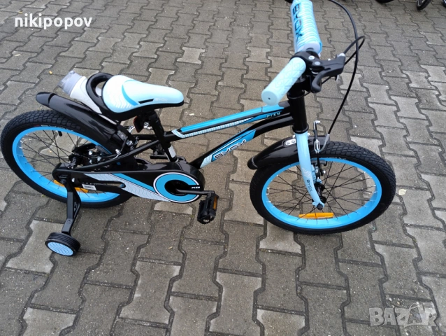 BYOX Велосипед 18" PIXY син, снимка 4 - Велосипеди - 53559086