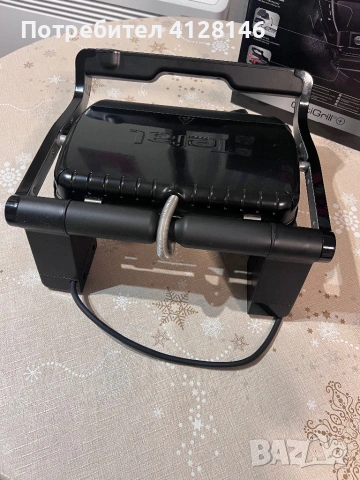 Tefal OptiGrill+ – като нов, снимка 4 - Скари - 53816302