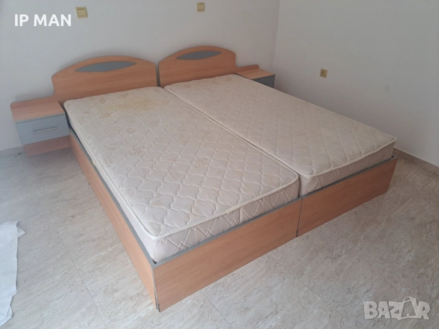 Легла с матраци 2 бр. Свети Влас, снимка 3 - Спални и легла - 54224307