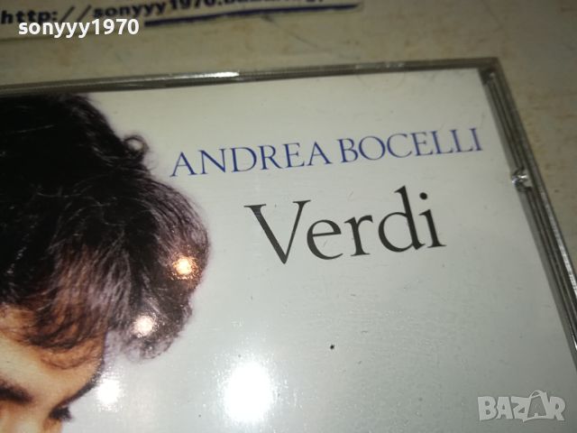 ANDREA BOCELLI VERDI CD-MADE IN GERMANY 1204241102, снимка 5 - CD дискове - 45234085
