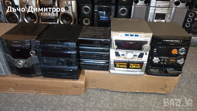 Аудио системи SONY - PANASONIC - AIWA- PHILIPS -JVC - SHARP - TECHNICS , снимка 3 - Аудиосистеми - 51622720