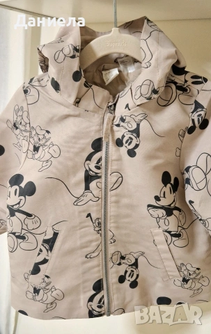 Пролетно якенце H&M, серия Disney, размер 80 (9-12 месеца), снимка 8 - Бебешки якета и елеци - 53637469