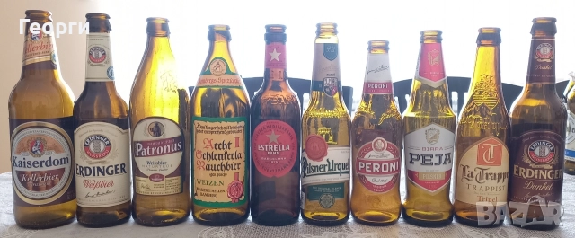 Колекция от 220 бутилки от бира, снимка 2 - Колекции - 52584912