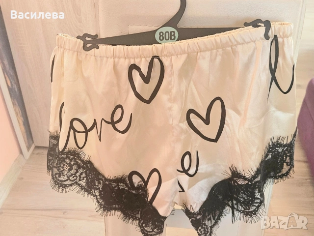 Сатенена пижама. , снимка 7 - Пижами - 53779749