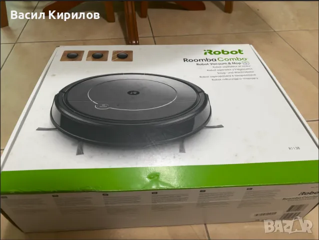 IRobot Roomba Combo (Прахосмукачка робот), снимка 15 - Прахосмукачки - 47425021