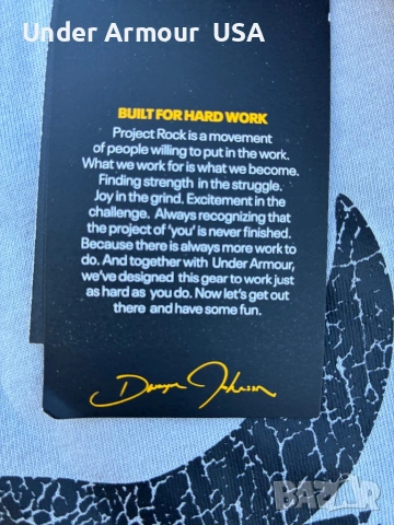 Project Rock • Under Armour USA, снимка 5 - Блузи - 54150778