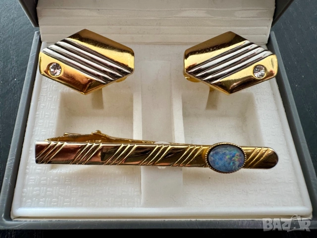 Комплект копчета за ръкавели и игла, снимка 2 - Други - 53073026