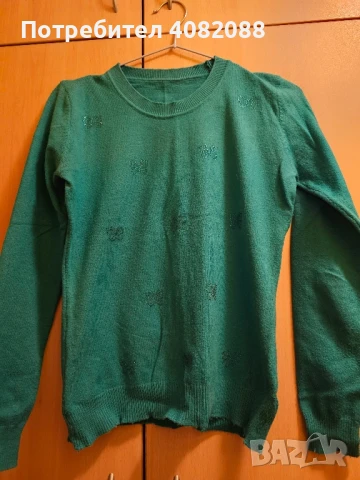 блуза пуловер, снимка 2 - Блузи с дълъг ръкав и пуловери - 50608528