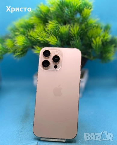 ГАРАНЦИОНЕН!!! Apple iPhone 16 Pro Max, 512GB, 5G, Desert Titanium, снимка 8 - Apple iPhone - 51622510