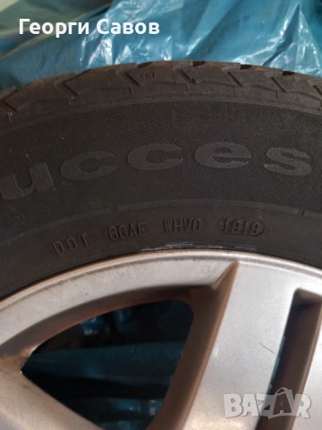 Гуми с джанти, снимка 2 - Части - 53902958