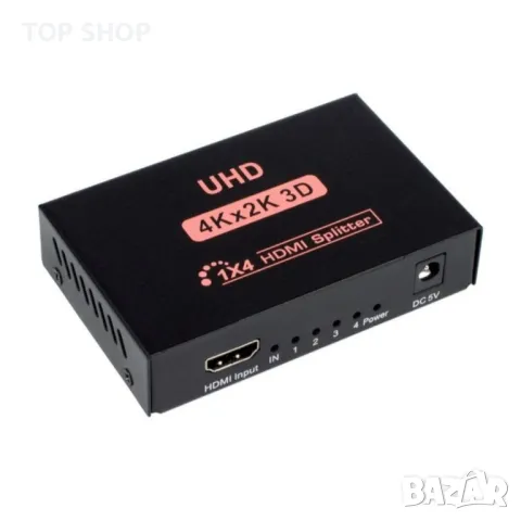 HDMI SPLITTER 1X4, снимка 1 - Друга електроника - 48794508