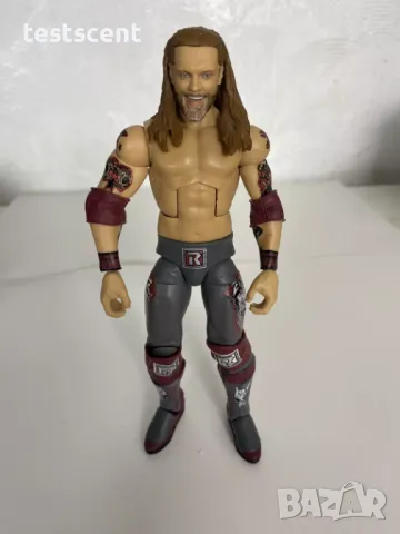 Екшън фигура WWE Edge Острието Adam Copeland Rated R Superstar WWE Mattel Elite играчка figure, снимка 7 - Колекции - 48672008