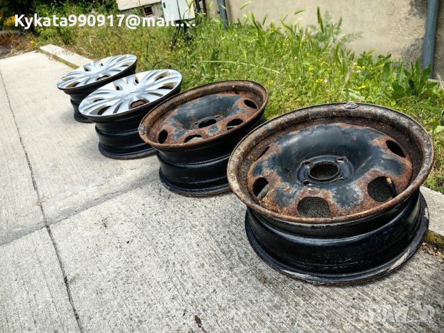 Железни джанти за Citroen, снимка 3 - Гуми и джанти - 45860853