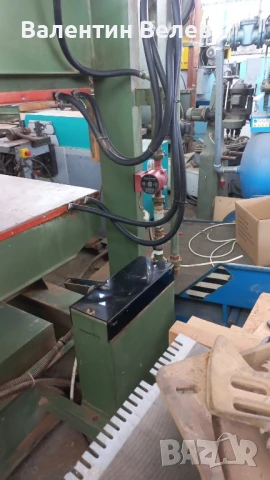 Топла преса за врати и фурнир с размери 2500мм. х 1300мм.затопляне на вода-ITALY, снимка 2 - Други машини и части - 51389513