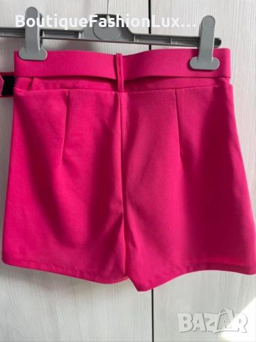 Дамска пола-панталон в розово, снимка 2 - Поли - 46414412