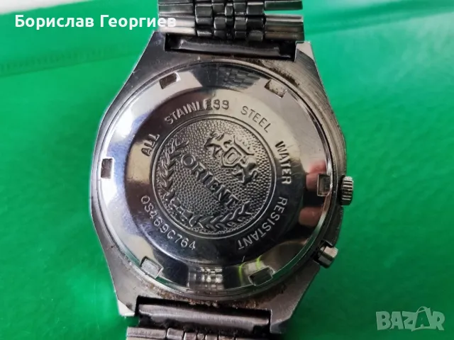 Механичен часовник automatic orient, снимка 3 - Мъжки - 47925801