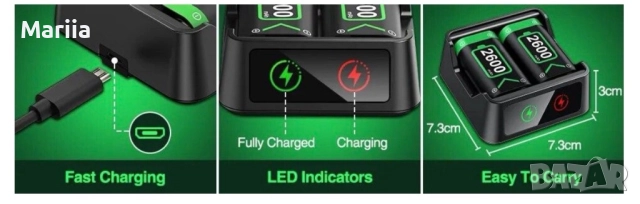 Геймърски джойстик с батерия