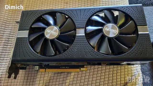 Видеокарта RX590 8GB Sapphire , снимка 1 - Видеокарти - 46910002