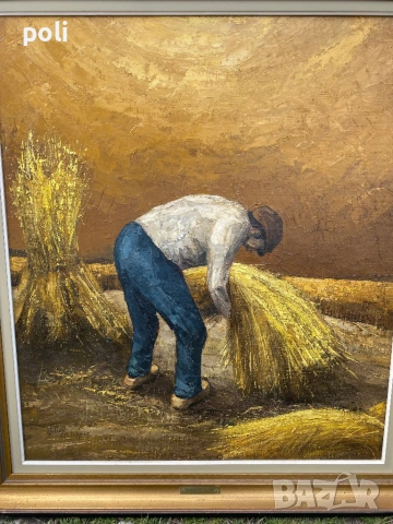 Картина с маслени бои , снимка 2 - Картини - 54260246