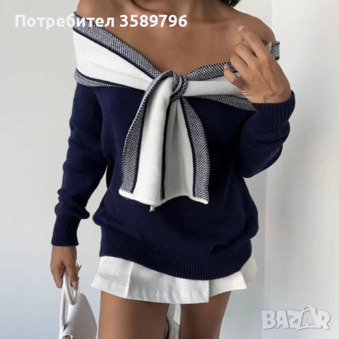 Дамски маркови  блузи и туники  Машинни плетиво , снимка 13 - Поли - 45006396