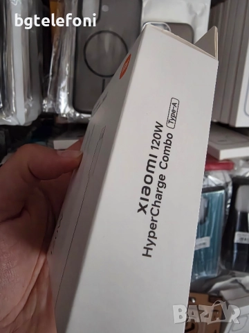 Xiaomi 120W адаптер с кабел, снимка 3 - Оригинални зарядни - 51773475