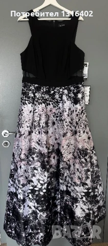 Дълга елегантна рокля размер XL