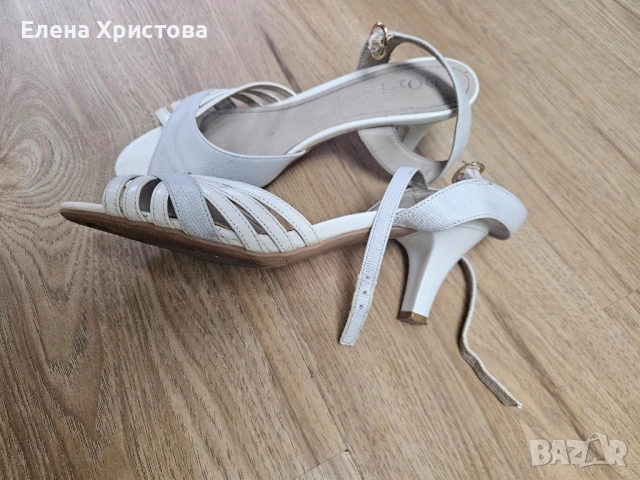 бели сандали, снимка 8 - Сандали - 51482659