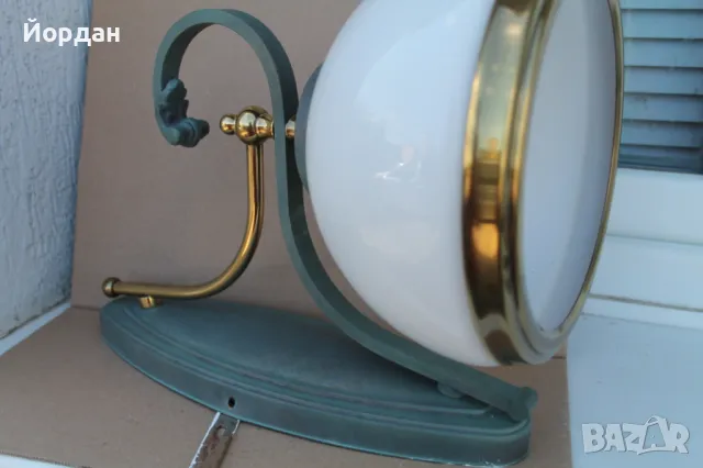 Аплик лампа за стена , снимка 7 - Антикварни и старинни предмети - 50348924