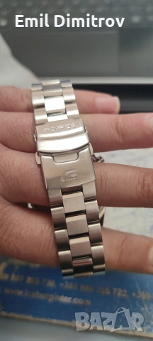 Часовник Casio Edifice, снимка 4 - Мъжки - 54121275