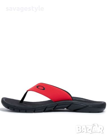 Мъжки чехли OAKLEY Super Coil Flip Flops Red/Black, снимка 3 - Джапанки - 45762445