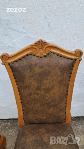 Стол и табуретка масив, снимка 3 - Столове - 53273000