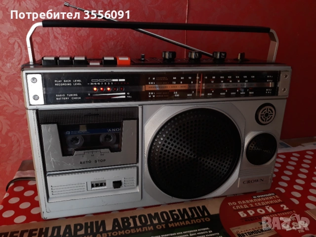    CROWN CRC-730F, снимка 6 - Радиокасетофони, транзистори - 53920066