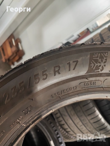 2бр.зимни гуми 235/55/17 Michelin, снимка 6 - Гуми и джанти - 53931326