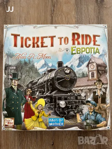 Настолна игра Ticket to Ride - Европа, снимка 1 - Настолни игри - 48991263