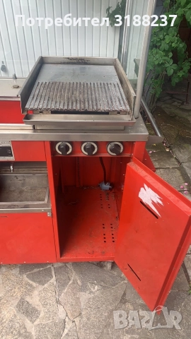 Газова количка за приготвяне на сандвичи, снимка 3 - Колички за царевица - 52791871