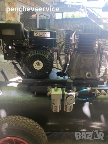 мобилен компресор 200литра, снимка 3 - Компресори - 50781097