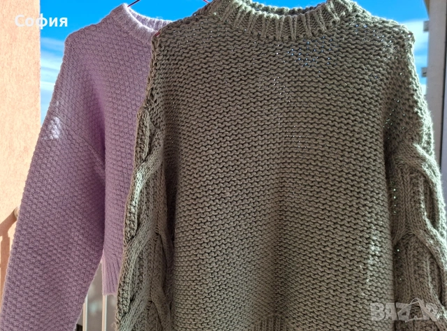 Нови пуловери,2броя,р-р С/М/л, снимка 2 - Блузи с дълъг ръкав и пуловери - 53043283