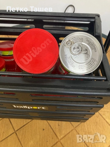 НОВО Комплект Кош+ Тенис топки , снимка 3 - Тенис - 54242596
