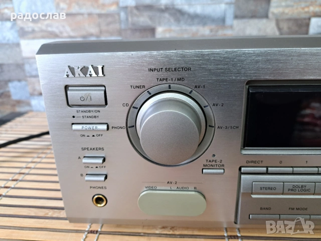 Akai  AA-V1200, снимка 2 - Ресийвъри, усилватели, смесителни пултове - 53632565