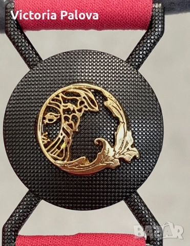 Италианска модна къща VERSACE рокля vintage коприна 100%, снимка 3 - Рокли - 51464165