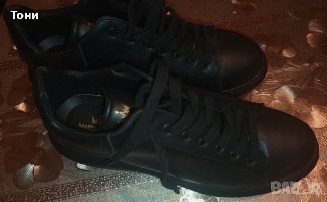 MARTIN VALEN Оригинал Нови Мъжки Обувки Изцяло от Естествена Кожа 44, снимка 16 - Маратонки - 53624940