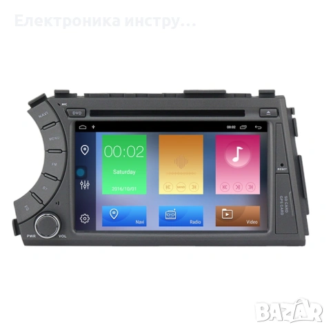 Android мултимедия за SsangYong Kyron / Actyon (2005–2013) – навигация, CarPlay, DSP, снимка 5 - Аксесоари и консумативи - 53881446