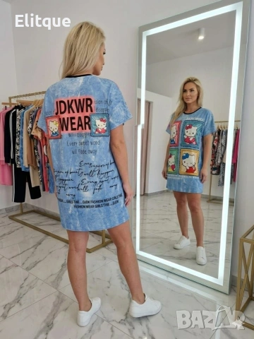 рокли с анимационни герои , снимка 2 - Рокли - 54247473