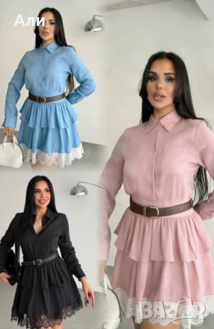 Дамски рокли , снимка 2 - Рокли - 53670344