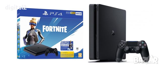 Конзола Sony Playstation 4 Slim 500 GB Реновирани + 3 диска , снимка 2 - PlayStation конзоли - 45782045